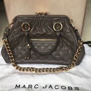 MARC JACOBS quilted Stam satchel